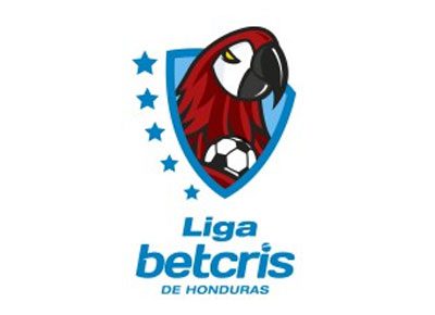 Football colored in the colors of the liga-betcris logo