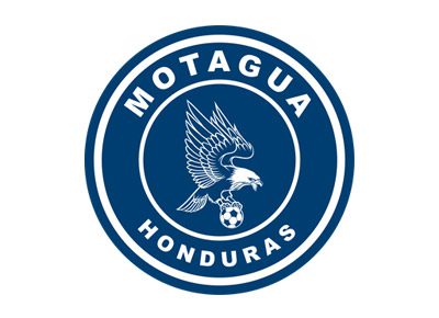 Motagua Logo - A stylized capital letter 'M' in blue and white with a blue, representing the Honduran football club