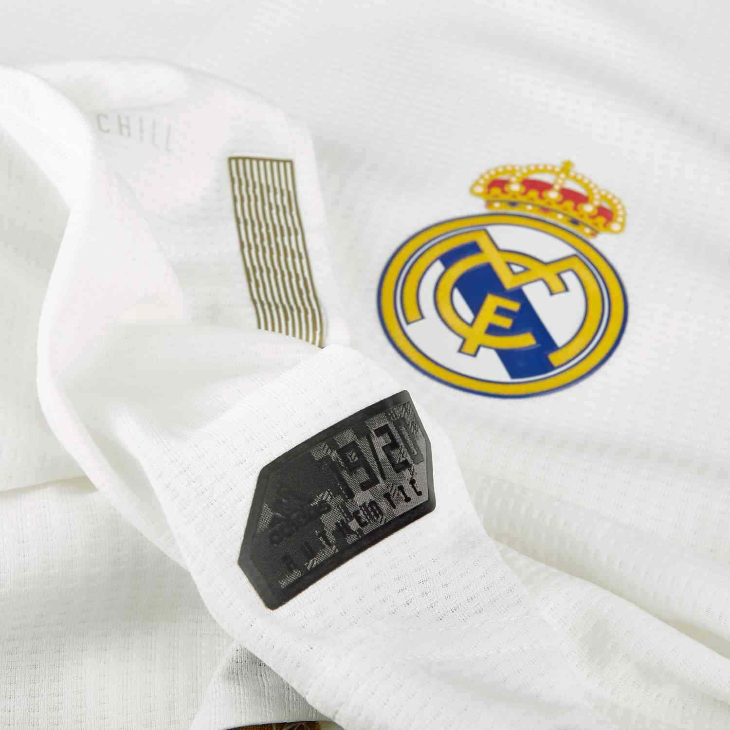 Adidas Real Madrid Official Home Authentic soccer Jersey 2019/20