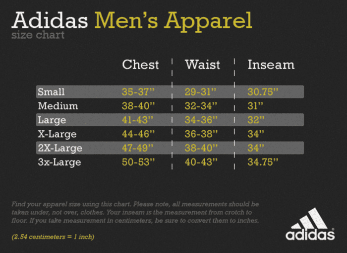 size chart of Adidas Mexico Dankestu Jersey (Authentic)